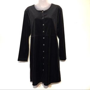 Style Studio  velvet ribbed dress/tunics